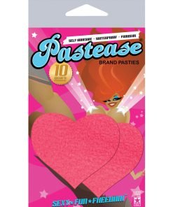Heart Neon Pink Pasties O S