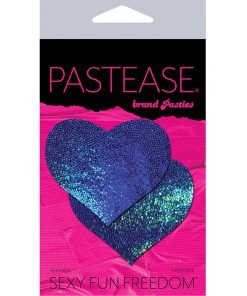 Pastease Blue Spectrum Liquid Heart Pasties O S