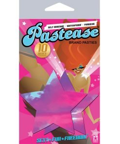 Pastease Holographic Star Pink Pasties O S