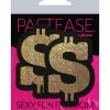 Pastease Glitter Dollar Sign Gold O S