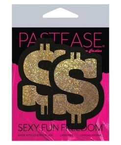 Pastease Glitter Dollar Sign Gold O S