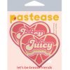 Pastease Premium Retro Heart Juicy Pink Grapefruit O S