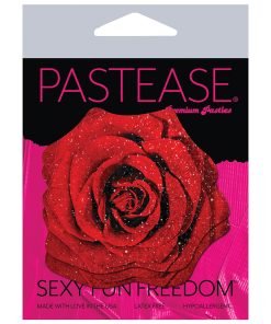 Pastease Glitter Velvet Blooming Rose Red O S