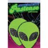 Green Glitter Alien Pasties O S