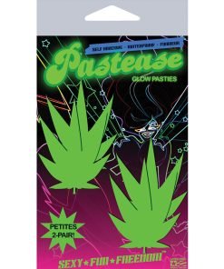 Pastease Petites Glow In The Dark Leaf O S 2 Pack