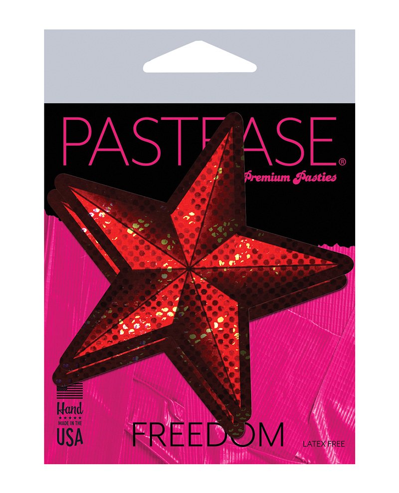 Pastease Diamond Thom Disco Nautical Star Red O S