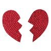 Pasties Broken Hearts Red