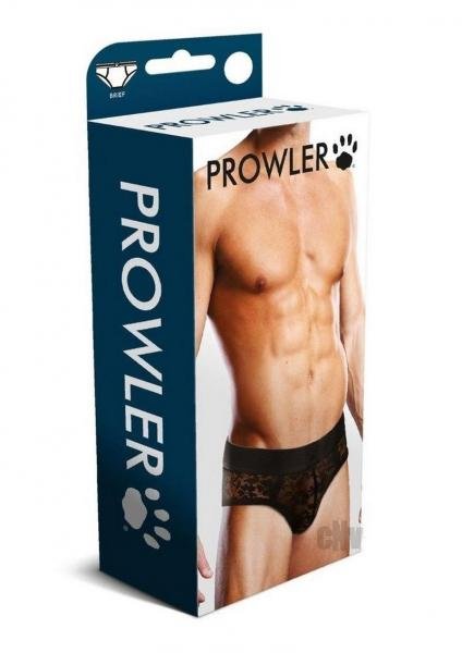 Prowler Black Lace Brief