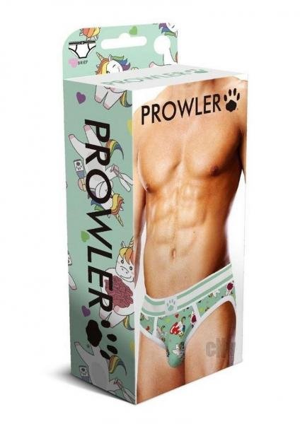 Prowler Unicorn Hearts Brief Grn