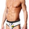 Prowler Swim Wht Oversize Paw Brief