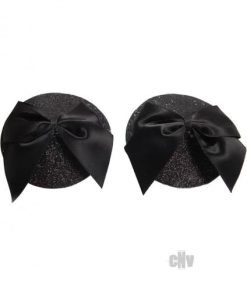 Burlesque Pasties Bows Black