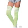Athlete Thigh Hi 3 Stripe Os Green