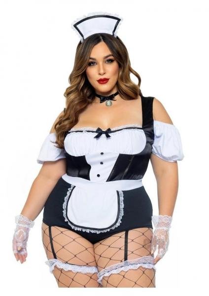 Foxy Frenchie 3pc Blk Wht