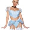 Glass Slipper Cinderella 4pc Blu