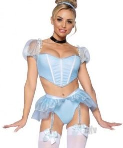 Glass Slipper Cinderella 4pc Blu
