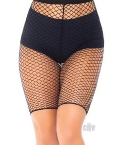 Industrial Net Biker Shorts Os Black