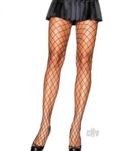 Spandex Diamond Hose Os Black