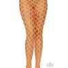 Jumbo Pothole Net Tights Os Neon Orange