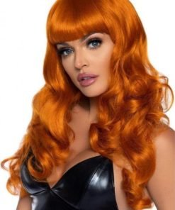 Misfit Long Wavy Bang Wig O S Ginger
