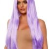 Long Straight 33 Cntr Part Wig O S Lav
