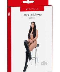 Myu Latex Stockings Black
