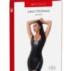 Myu Latex Mini Dress Black