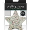 Prety Pasties Star N Cross Gitd