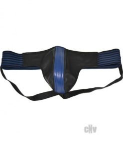 Rouge Jock Strap Strip Waist Band Black Blue