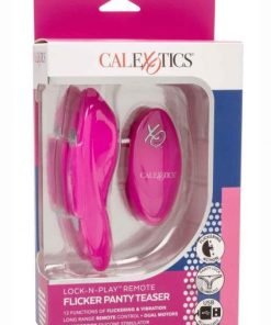 Lock N Play Remote Flicker Panty Pink