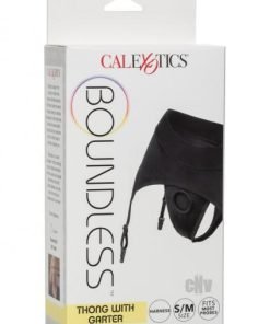 Boundless Thong Garter Black