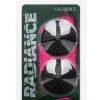 Radiance Round Pasties Black
