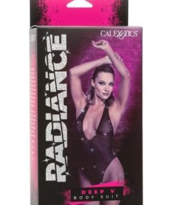 Radiance Deep V Body Suit Black