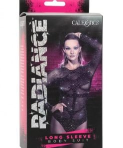 Radiance Long Sleeve Body Suit Black