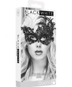 Ouch Lace Eye Mask Royal Black