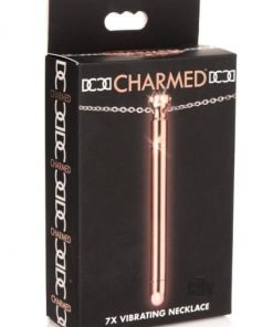 Charmed 7x Vibrating Necklace Rose Gold