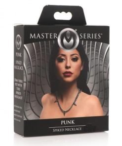 Ms Punk Spiked Necklace Silver