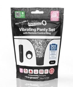 My Secret Screaming O 4t Panty Vibe Blk