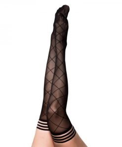 Kixies Anna Black Large Diamond Size A