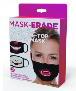 Maskerade Masks Joker Pennywise Vampire 3 Pack