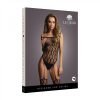 Shots Le Desir Strapless Crotchless Teddy With Stockings Black O S