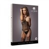Shots Le Desir Strappy Suspender Bodystocking Black O S