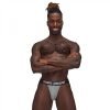 Mp Sexagon Strappy Ring Jock Gray