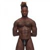 Mp Landing Strip Micro Thong Black