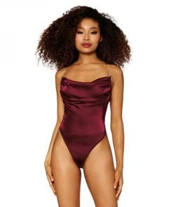 Dreamgirl Teddy Burgundy Hanging