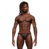 Male Power Magnificence Micro V Thong Black