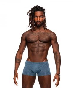 Male Power Inter Mingle Mini Short Blue