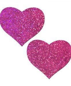 Pastease Love Bubblegum Pink Hearts Nipple Pasties