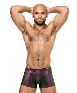 Male Power Hocus Pocus Uplift Mini Short Purple