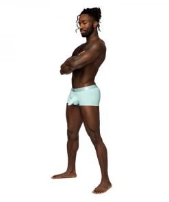 Male Power Easy Breezy Mini Short Sleeve Aqua S