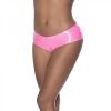Magic Silk Hard Candy Low Rise Split Crotch Boyshort Pink